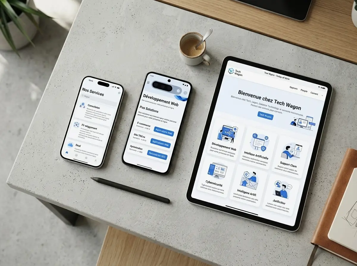 Mobile devices with application interfaces